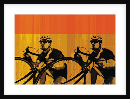 Bike racers by Anonymous