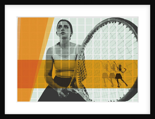 Tennis collage by Anonymous