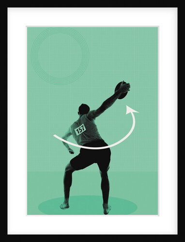 Movement for the discus throw by Anonymous