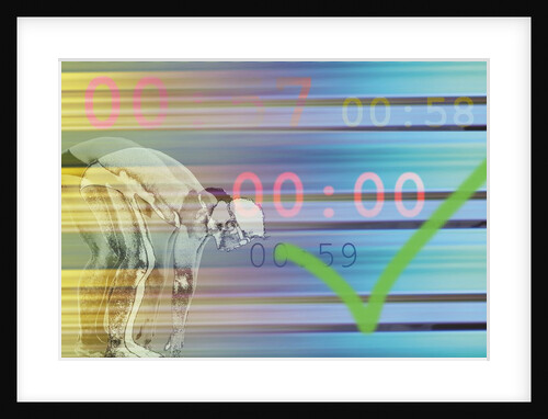 Timing the swimmer by Anonymous
