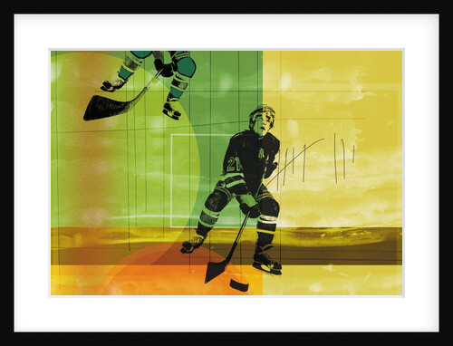 Colorful hockey by Anonymous