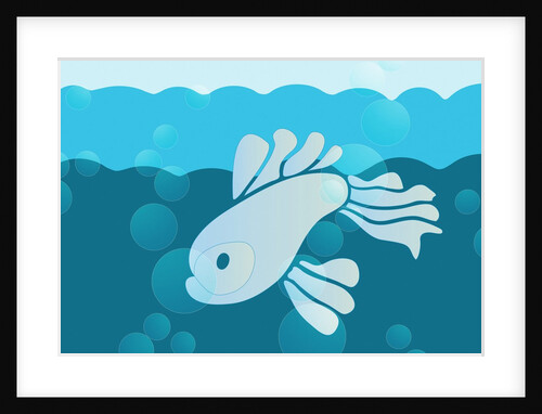 Blue fish by Anonymous