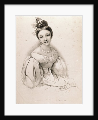 Portrait of Clara Wieck by Anonymous
