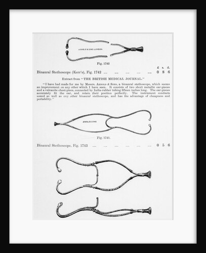 Figure Display from Book of the Early Stethoscope by Anonymous