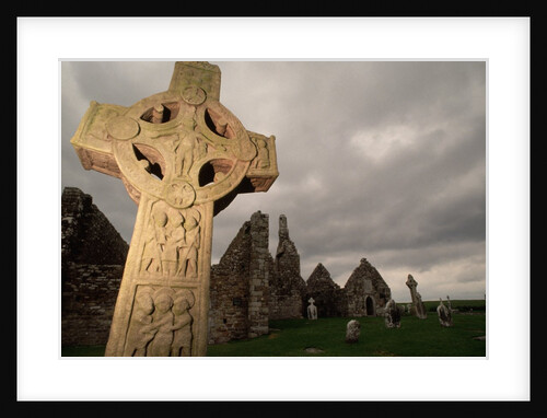 Stone Cross at Monastic Center by Anonymous