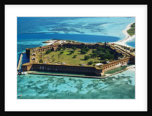 Aerial View of Fort Jefferson by Anonymous