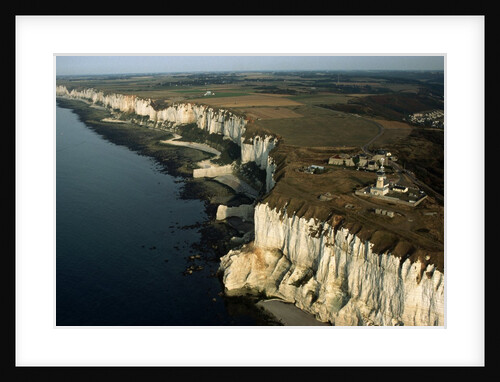 Les Falaises Chalk Cliffs by Anonymous