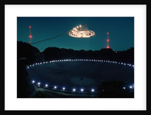 Radio Telescope in Puerto Rico by Anonymous
