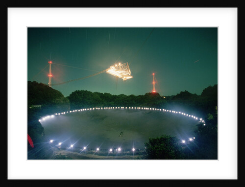 Radio Telescope in Puerto Rico by Anonymous