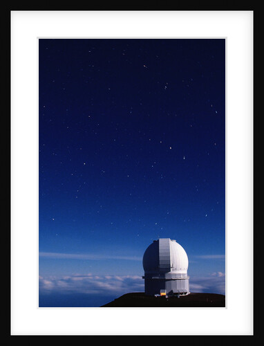 Stars Above the Canada-France-Hawaii Telescope by Anonymous