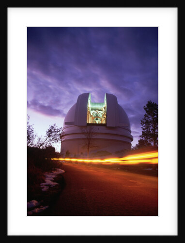 Hale Telescope Inside Its Dome by Anonymous