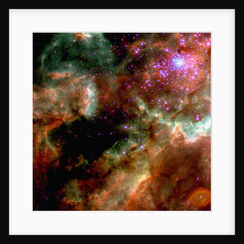 Cluster in Large Magellanic Cloud by Anonymous