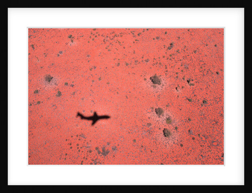 Jet Shadow on a Desert by Anonymous