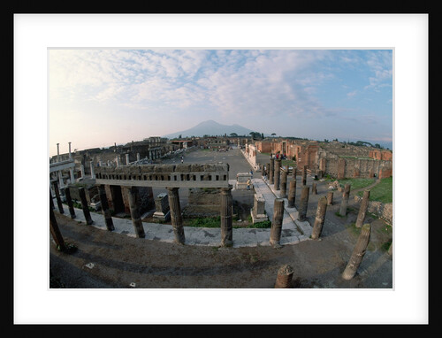 Pompeii and Vesuvius by Anonymous