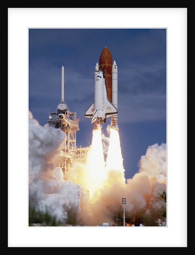 Space Shuttle Discovery Lifting Off by Anonymous