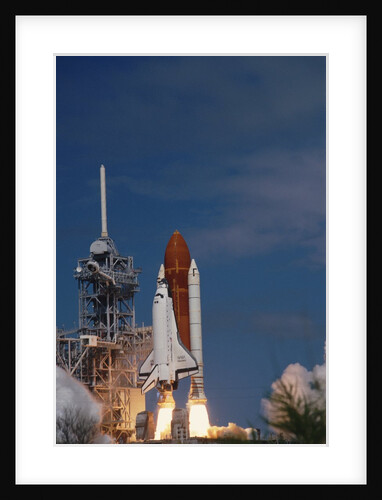 Space Shuttle Discovery Lifting Off by Anonymous