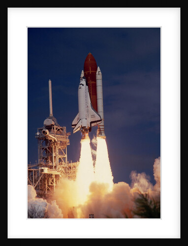 Space Shuttle Discovery Lifting Off by Anonymous