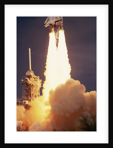 Space Shuttle Discovery Lifting Off by Anonymous