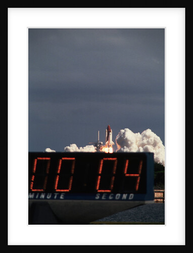 Countdown to Space Shuttle Discovery Launch by Anonymous