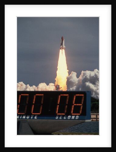 Countdown to Space Shuttle Discovery Launch by Anonymous