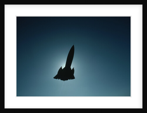 SR-71 in Flight by Anonymous