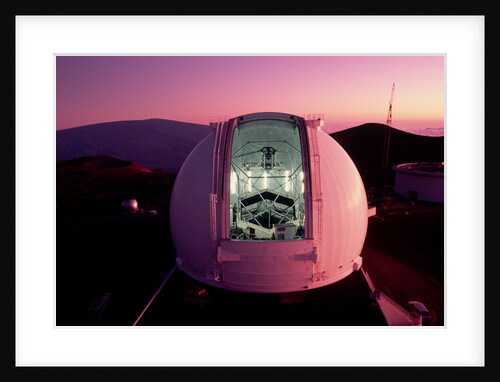 Keck Telescope at Twilight by Anonymous