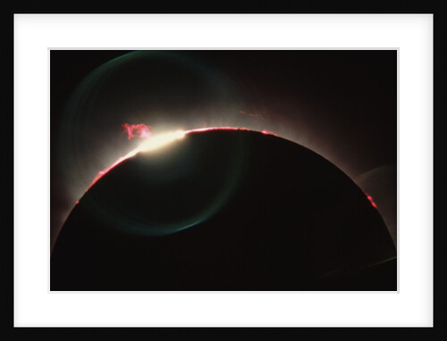 Solar Prominences and Diamond Ring Effect by Anonymous