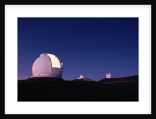 W. M. Keck Observatory by Anonymous