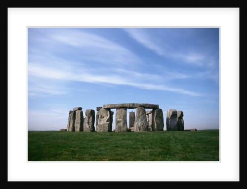 Stonehenge by Moonlight by Anonymous