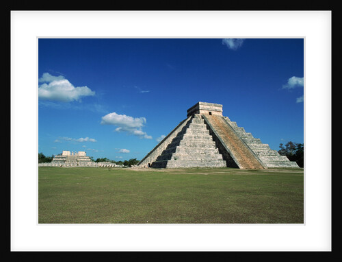 Buildings at Chichen-Itza by Anonymous