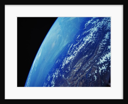 Himalayas from Orbit by Anonymous