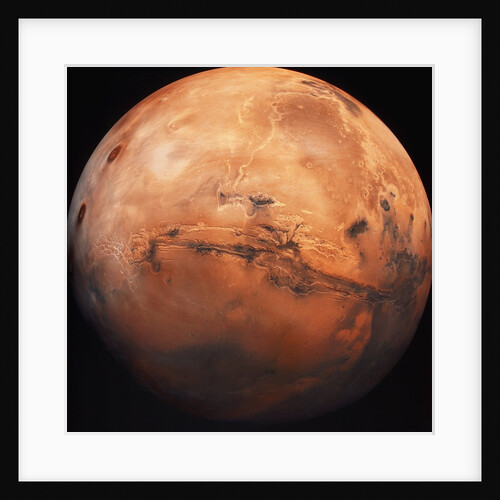 Valles Marineris Hemisphere of Mars by Anonymous