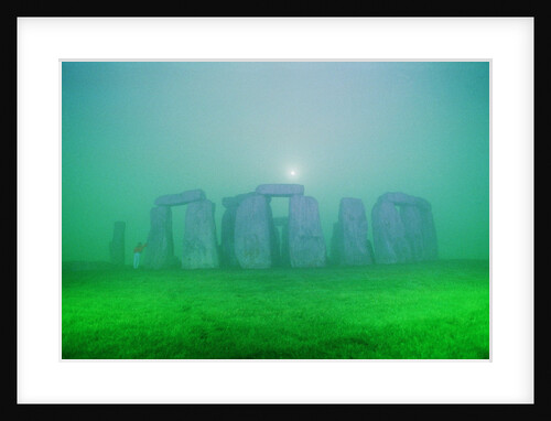 Stonehenge by Moonlight by Anonymous