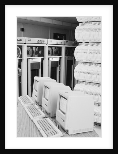 Macintoshes and Main Frame by Anonymous