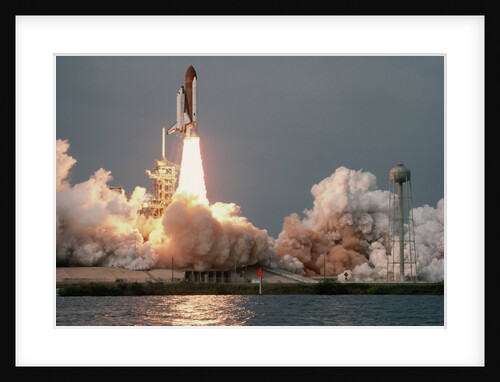 Space Shuttle Columbia Launching on STS-9 by Anonymous