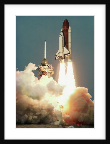 Space Shuttle Columbia Launching on STS-9 by Anonymous