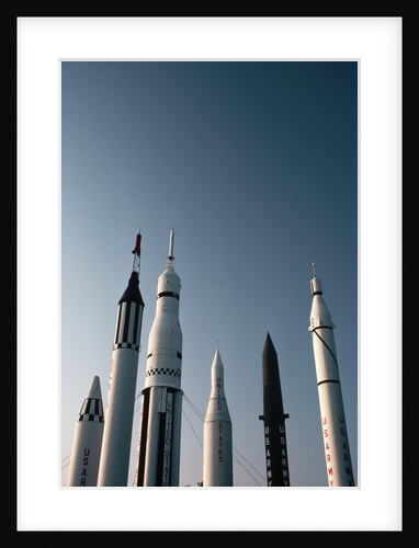 Rockets at Rocket Park by Anonymous