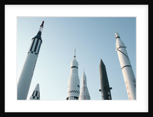 Rockets at Rocket Park by Anonymous