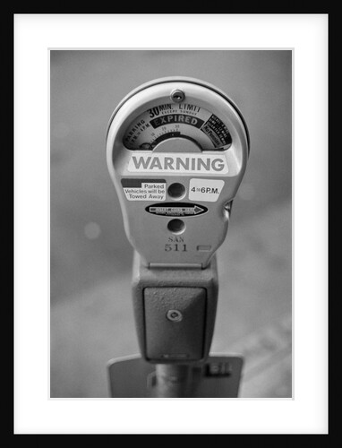 Expired Parking Meter by Anonymous