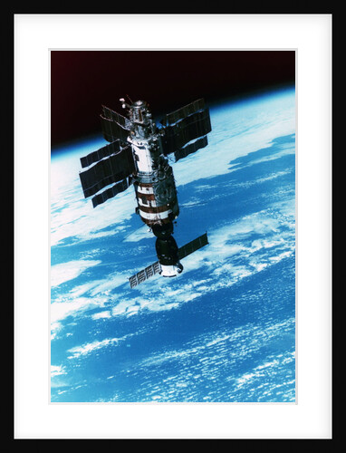 Salyut-7 Space Station by Anonymous