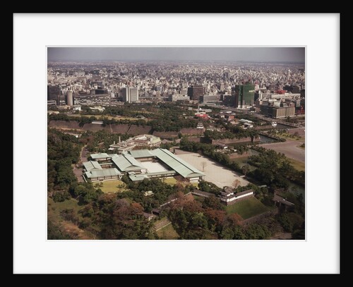 Aerial of Japanese Imperial Palace by Anonymous