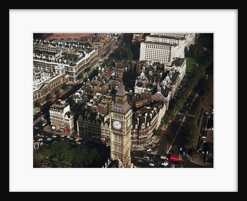 Aerial View of Big Ben by Anonymous