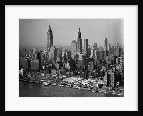 Downtown New York Skyline by Anonymous