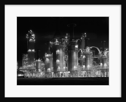 Texaco Refinery by Anonymous