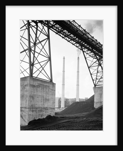 Mine-Mouth Power Plant at Cresap's Bottom by Anonymous