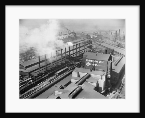 United States Steel Gary Works by Anonymous