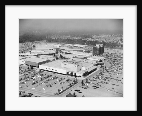Aerial View of a Shopping Center by Anonymous