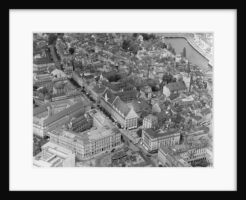 Aerial View of Zurich by Anonymous