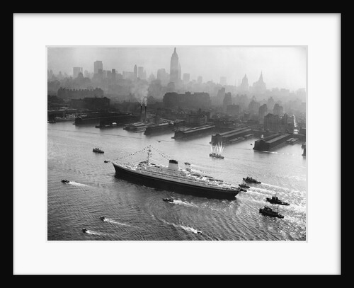 Maiden Voyage of Leonardo da Vinci Ocean Liner by Anonymous