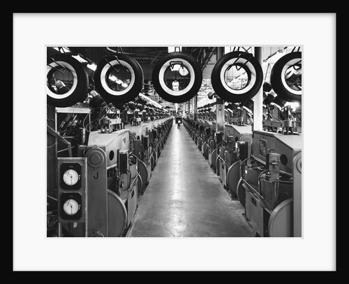 Tires at a Goodyear Plant by Anonymous